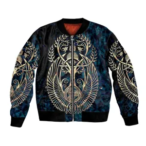 Adinkra Symbols Bomber Jacket Tree of Life DT02