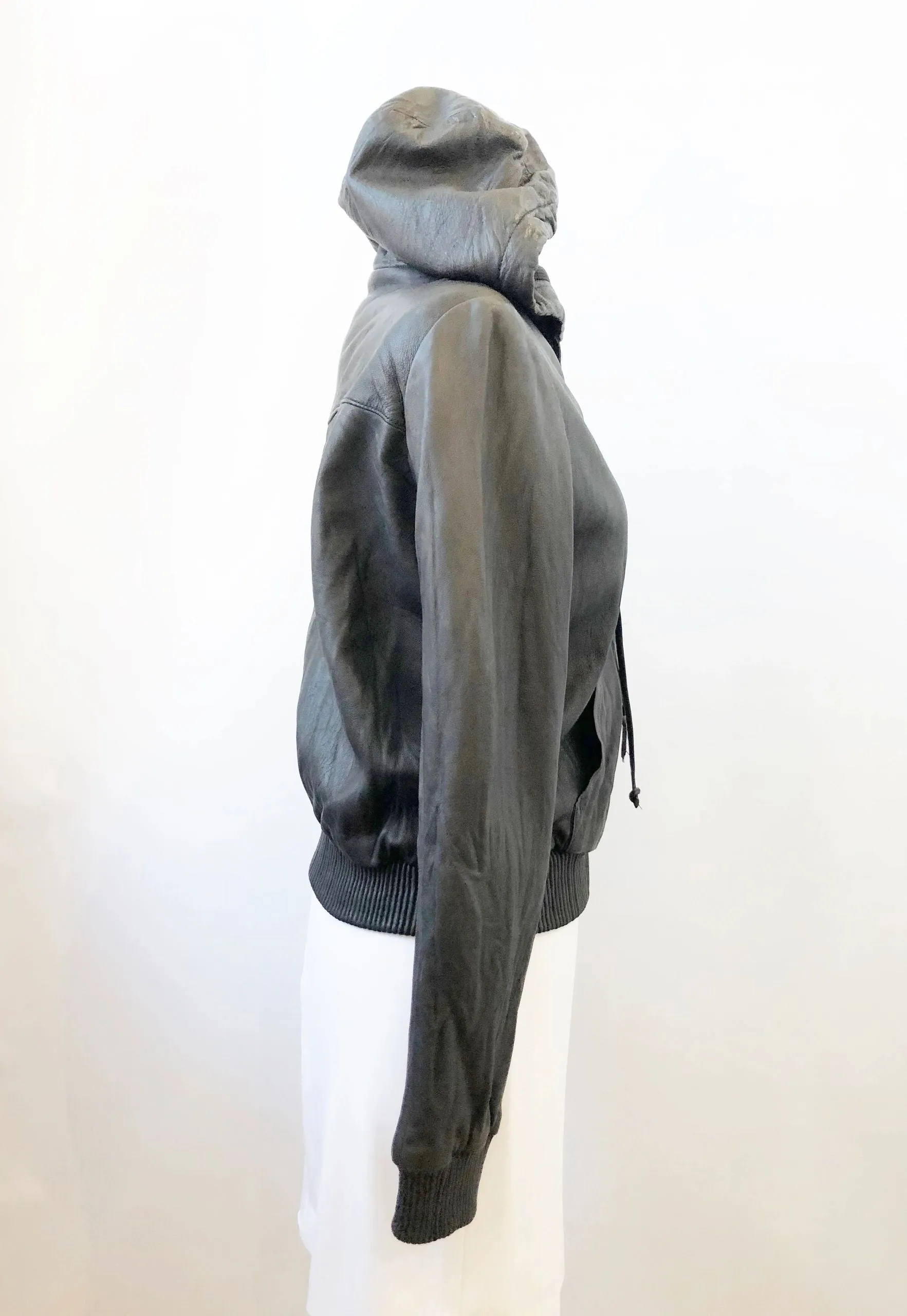 Adriano Goldschmied Leather Jacket Size S