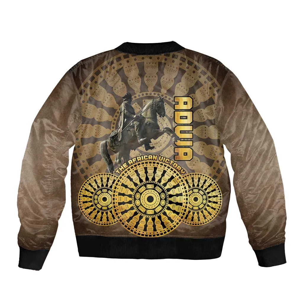 Adwa Victory Day Bomber Jacket Adwa Battle Shield - Vintage Style LT15