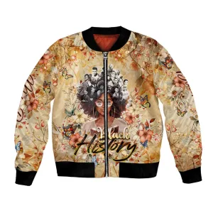 African Women Black History Bomber Jacket Civil Rights Leaders My Roots DT02