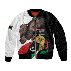 Afro Libya Bomber Jacket Arabian Eagle - Independence Day LT15
