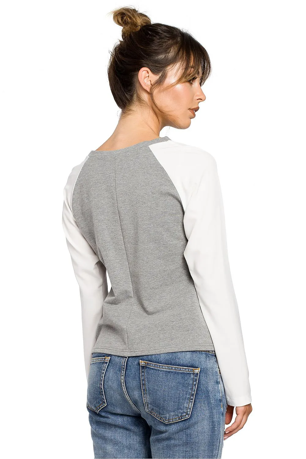 Airy Sleeve Knit Blouse