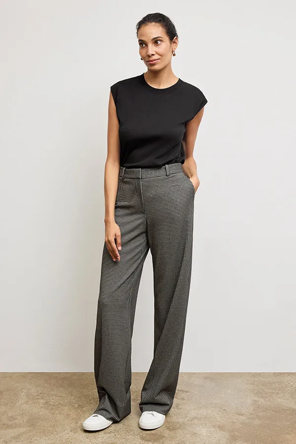Alina Muscle Tee - Organic Pima Cotton :: Black
