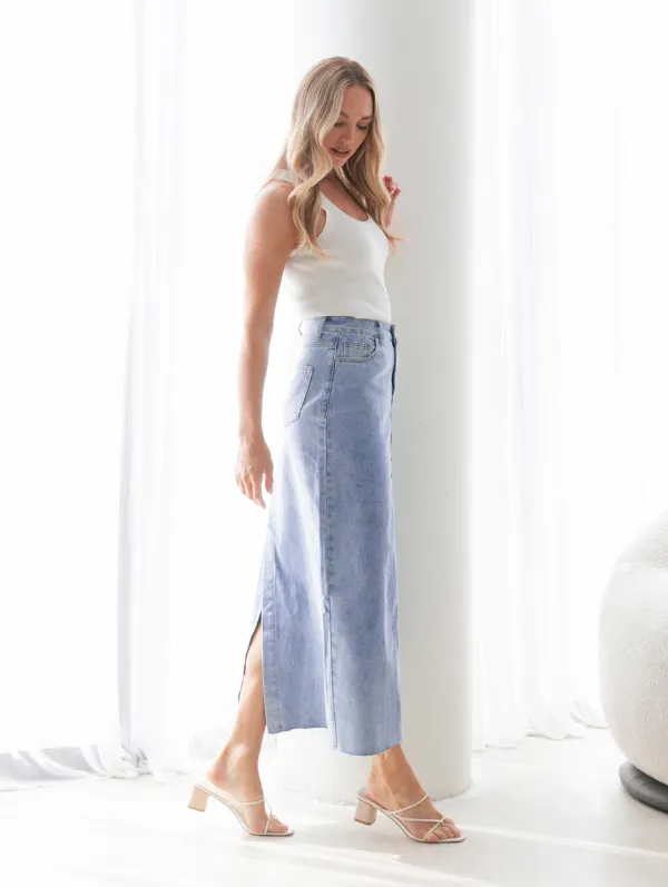 Amelia Denim Skirt