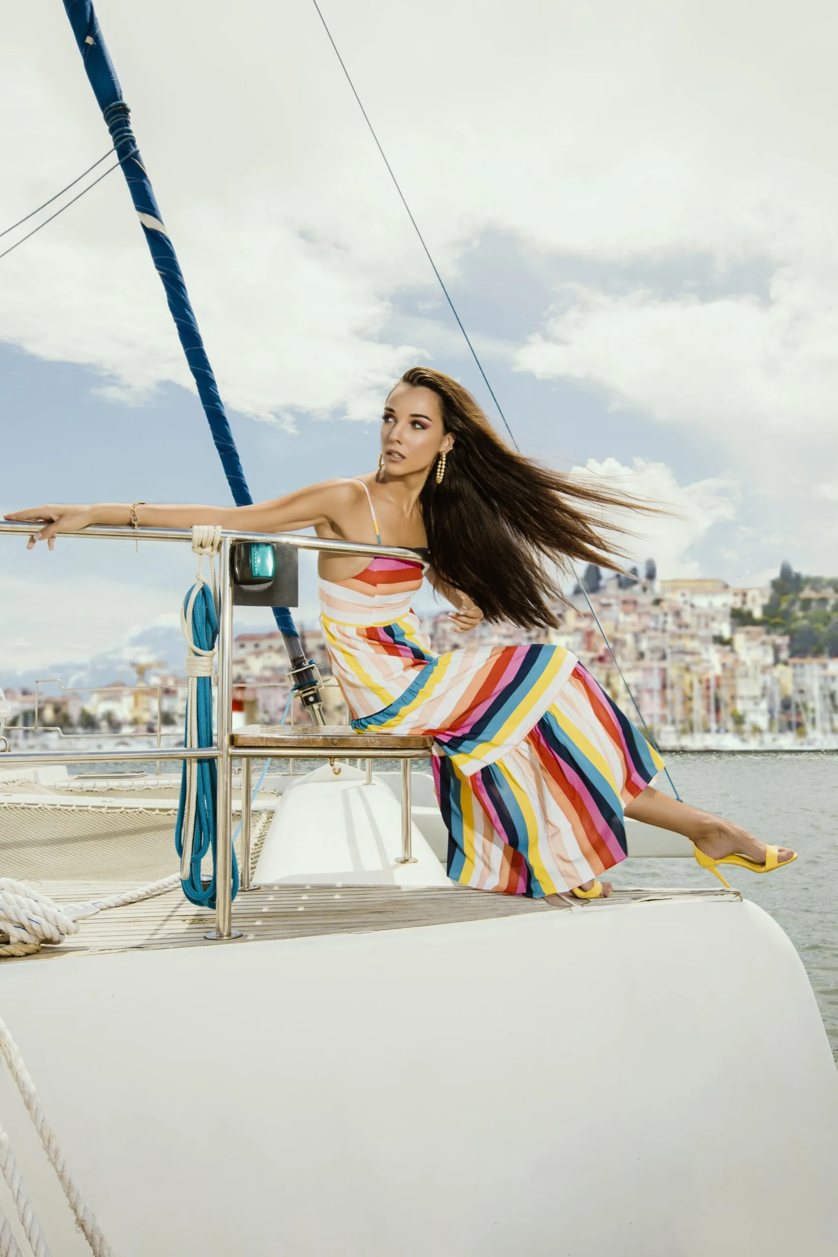 Anika Layered Maxi Dress
