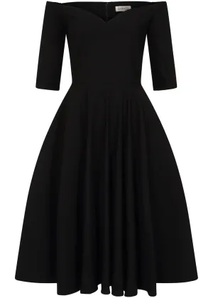 Banned Amalia 50's Swing Dress Black