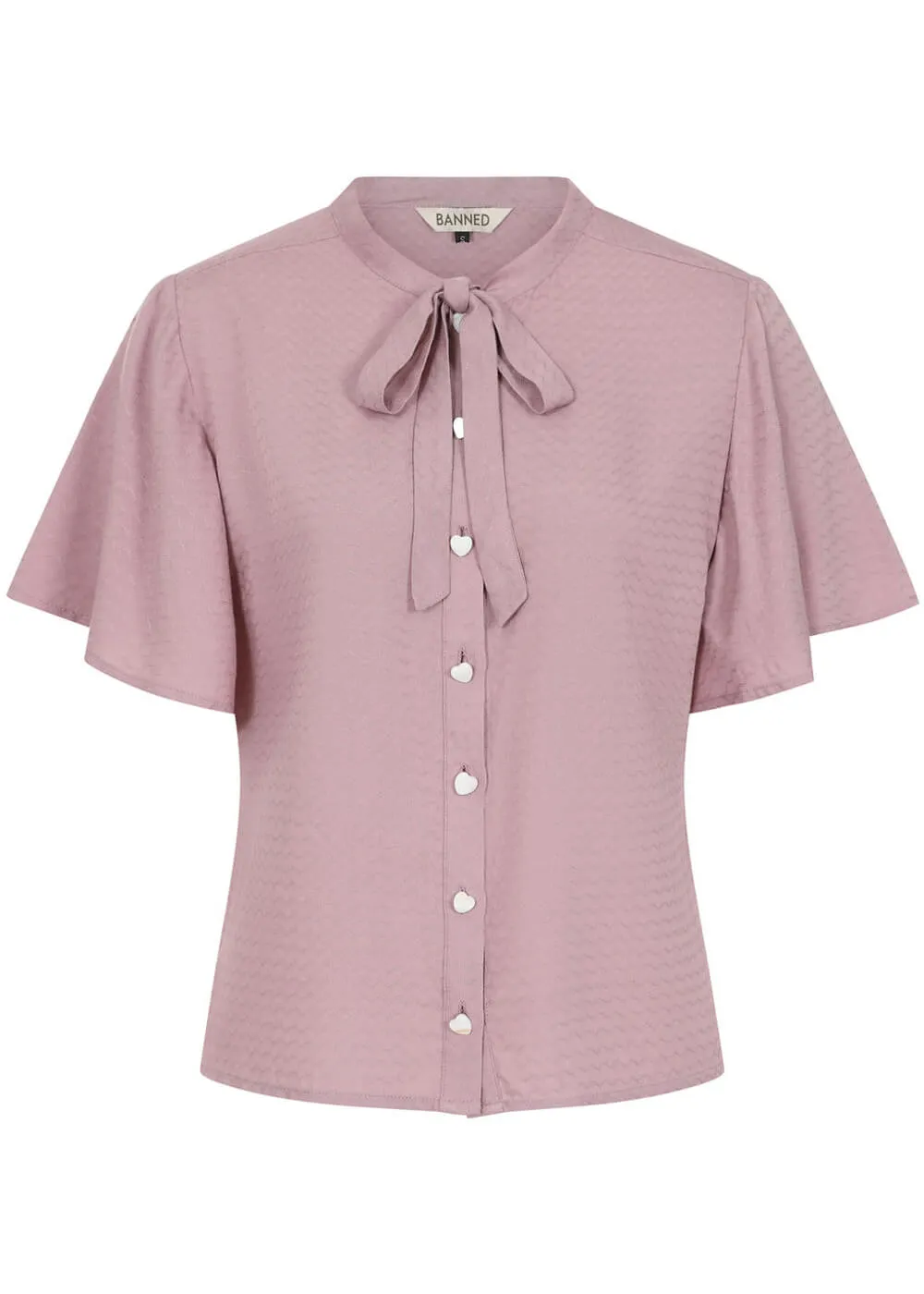 Banned May Wave Blouse Lila
