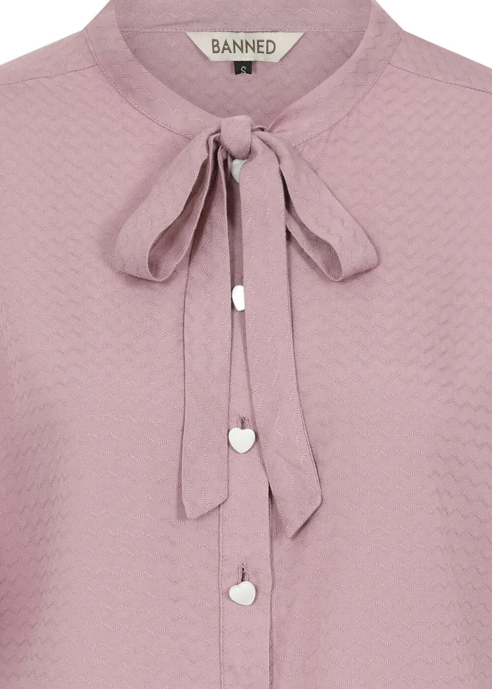 Banned May Wave Blouse Lila