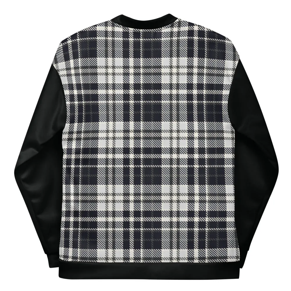 Black & White Tartan - Sustainably Made Jacket