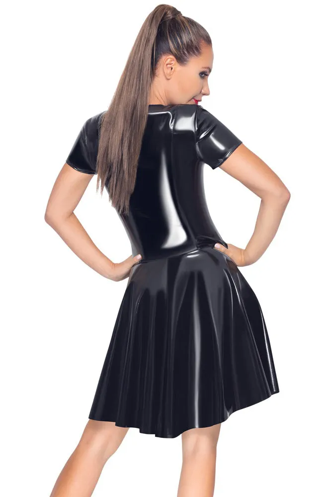 Black Level Vinyl Dress