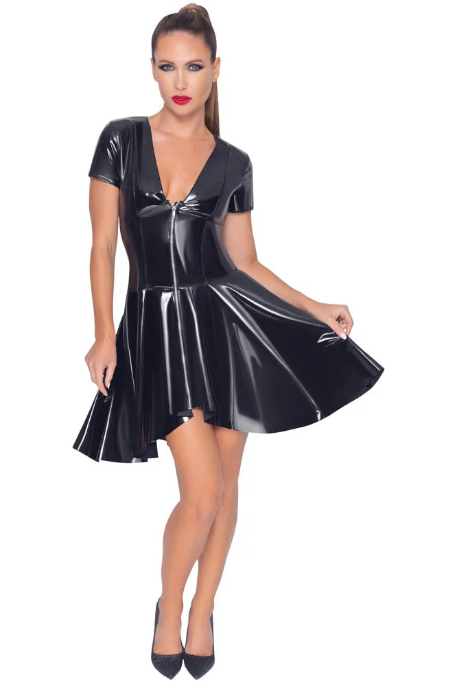 Black Level Vinyl Dress