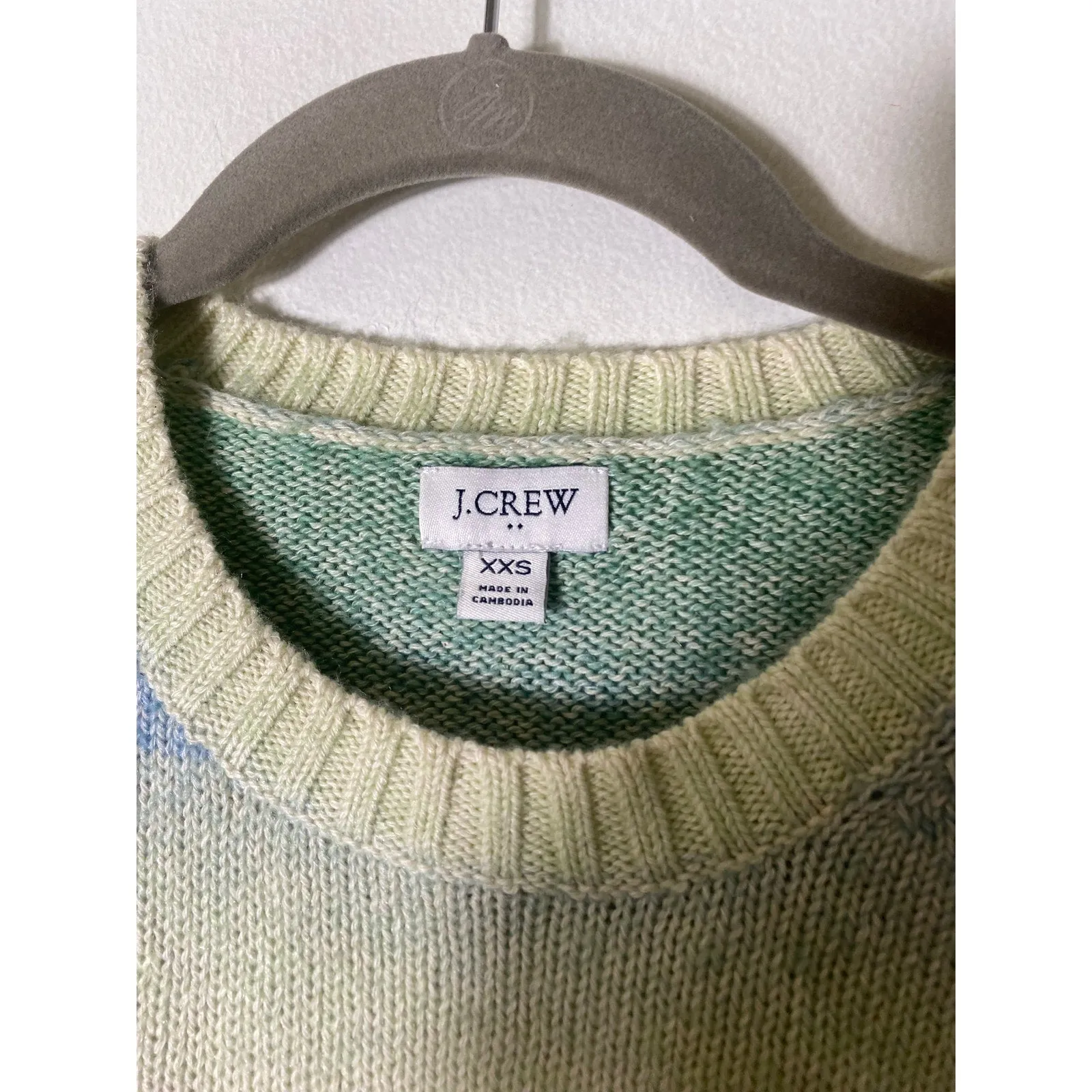 Bundle of 2 J. Crew Hombre Sweaters Sz XXS