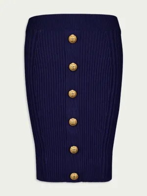 Cable-Knit Pencil Skirt