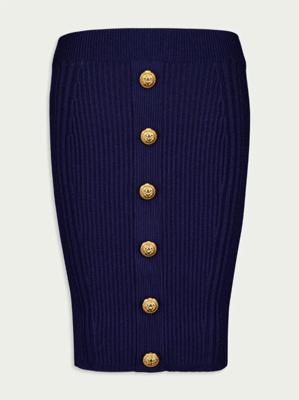 Cable-Knit Pencil Skirt