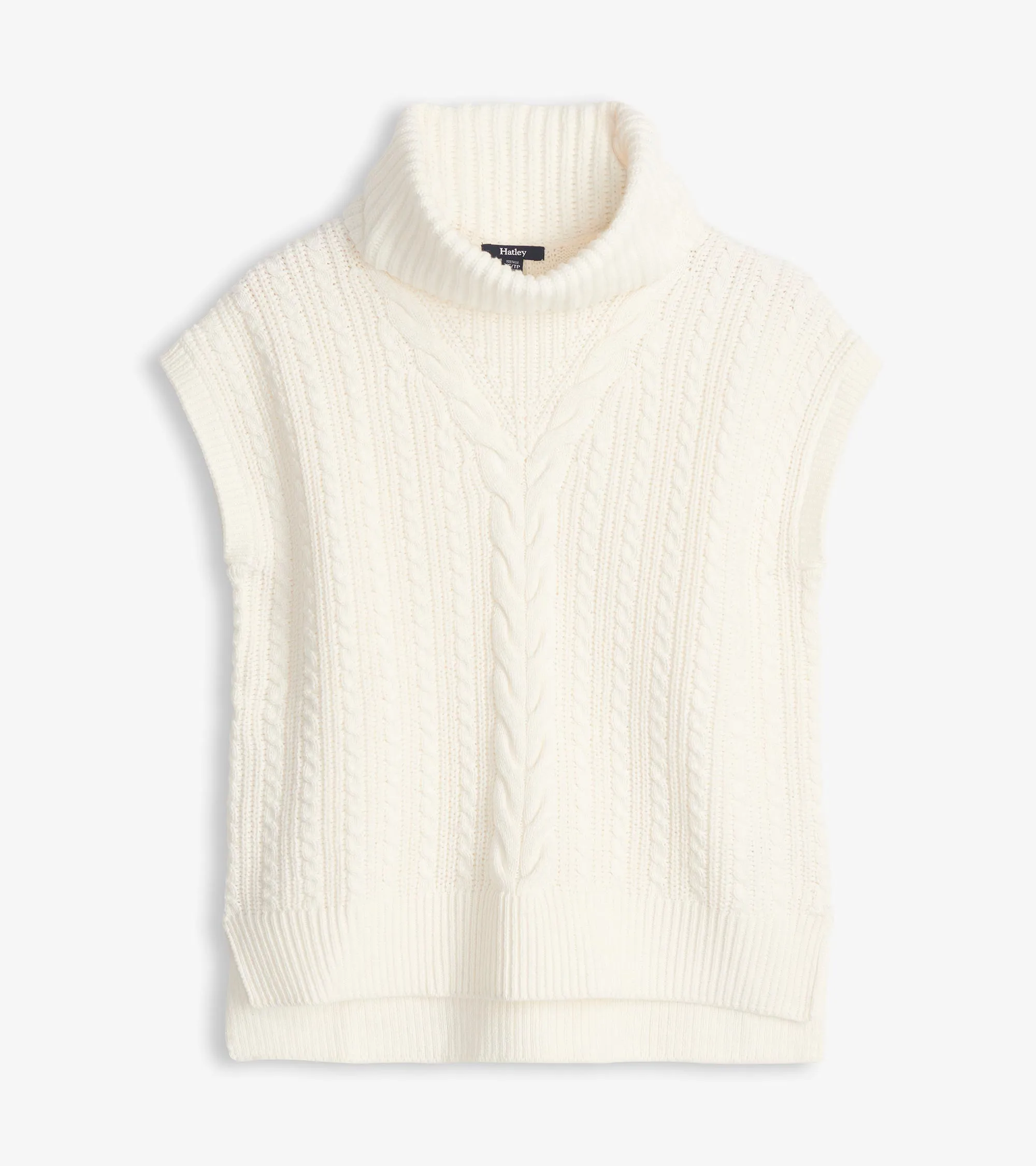 Cable Knit Vest - Winter White