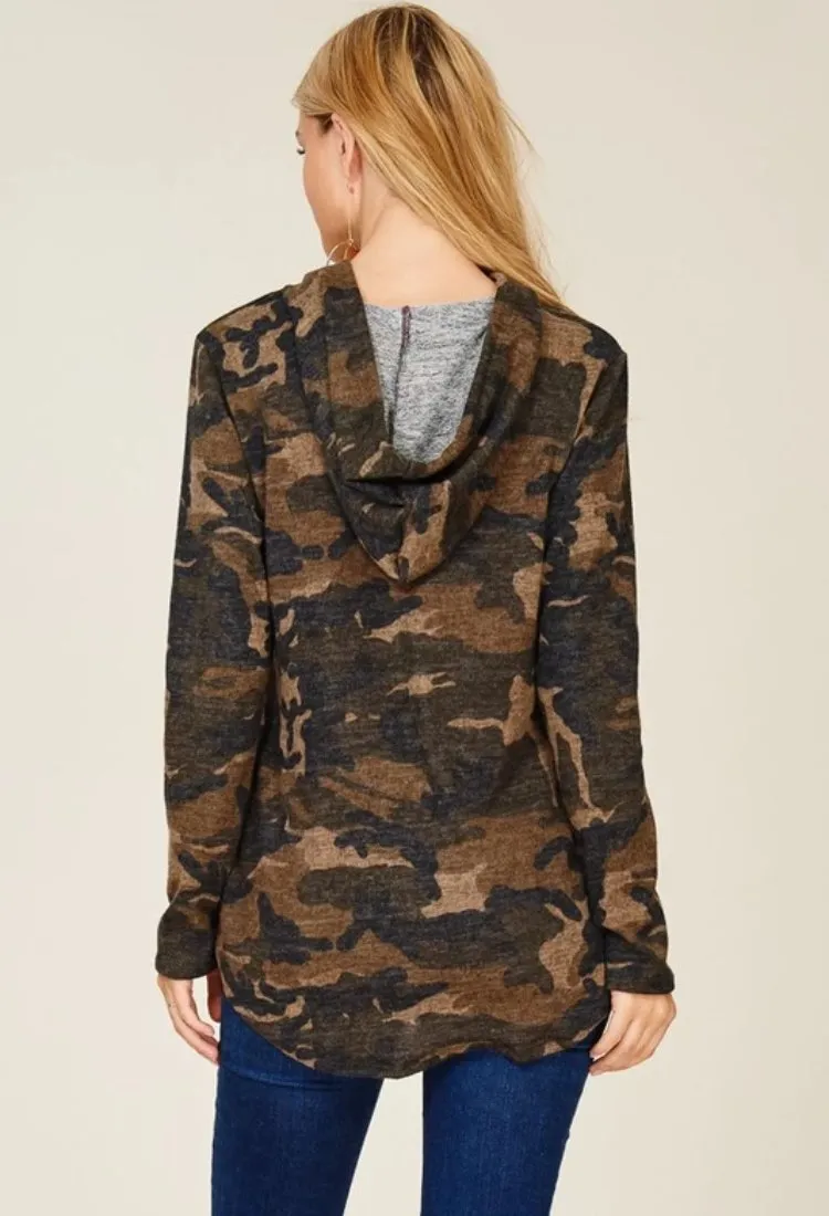Camo Hoodie-Final Sale