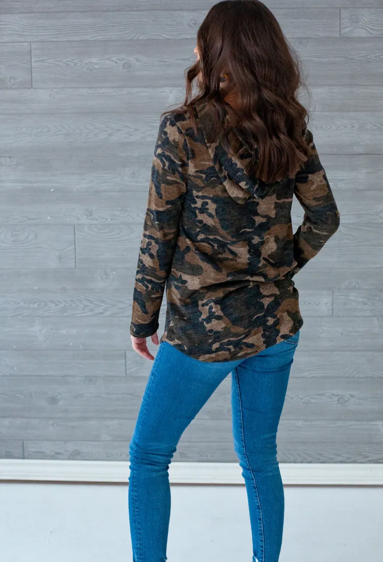 Camo Hoodie-Final Sale