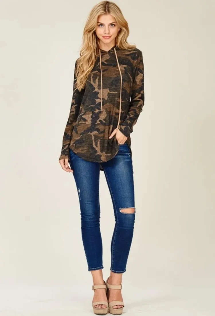 Camo Hoodie-Final Sale