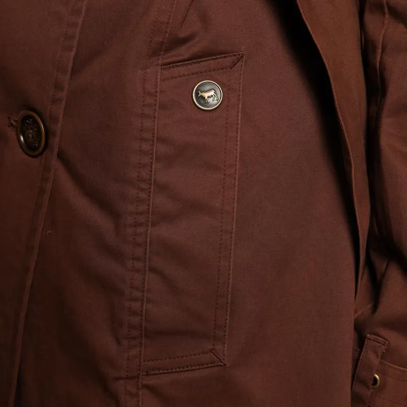 Cape Quarter Trench Coat III - Choc