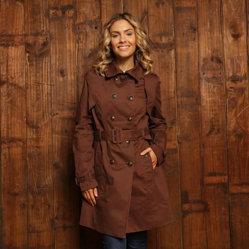 Cape Quarter Trench Coat III - Choc