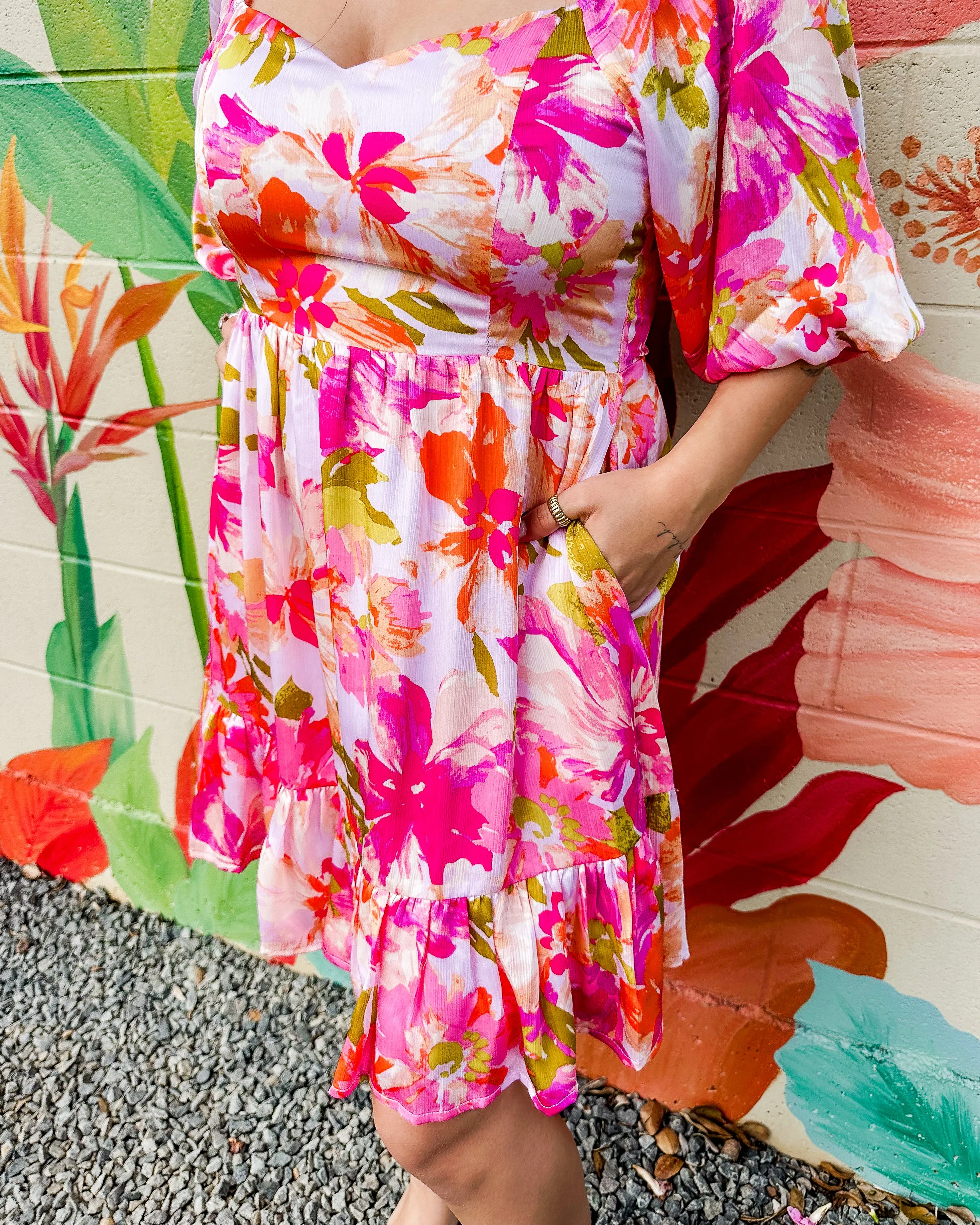 Cerise Dress