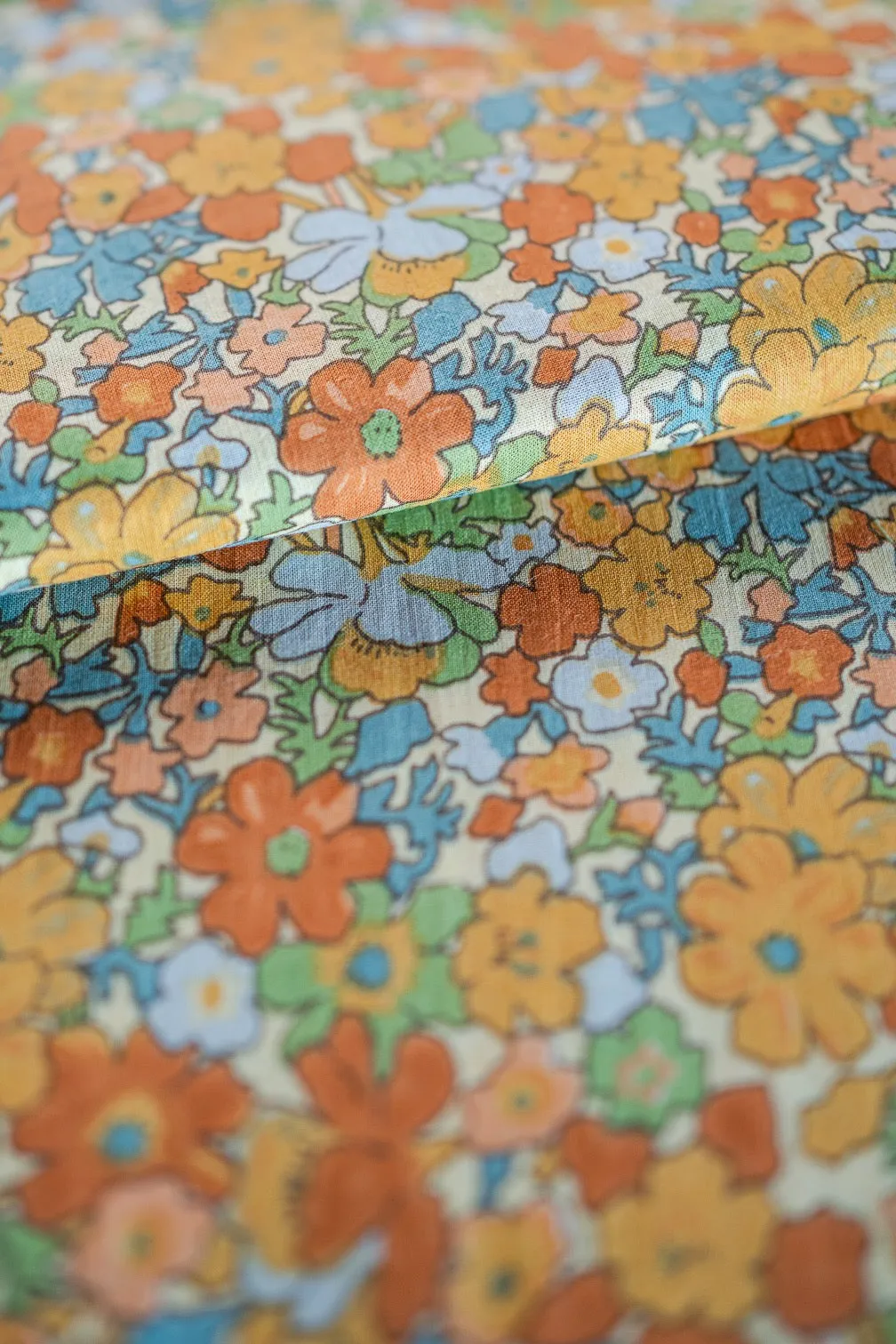 Chameleon Reversible Skirt - Poppy Peach & Buttercup