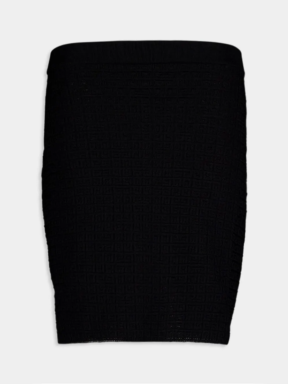 Chic Textured Pencil Skirt