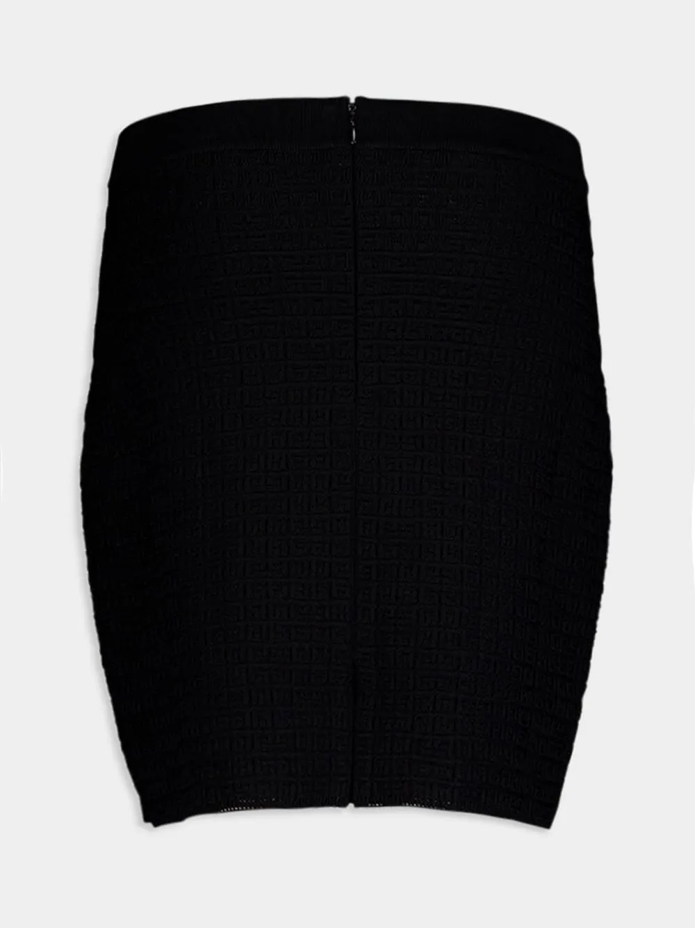 Chic Textured Pencil Skirt