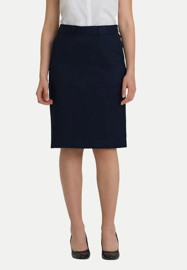 City Collection Maddi Poly Front Pocket Skirt - FSK45 992