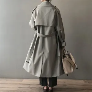 Classic trench coat ladies - High-quality craftsmanship for durability - Perfect for chilly days