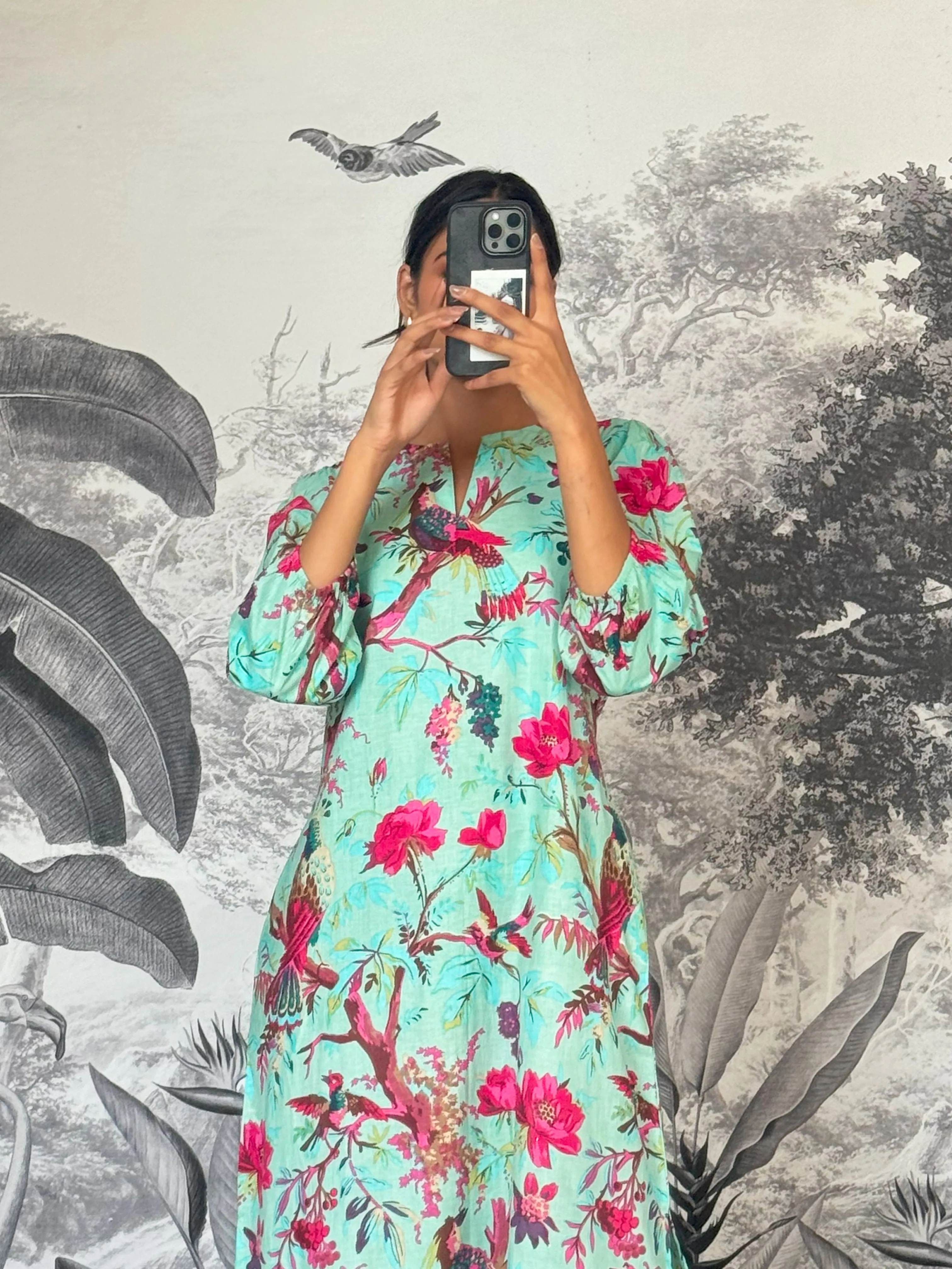 Cotton Printed Dress