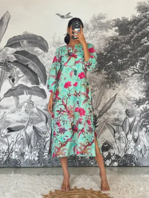 Cotton Printed Dress