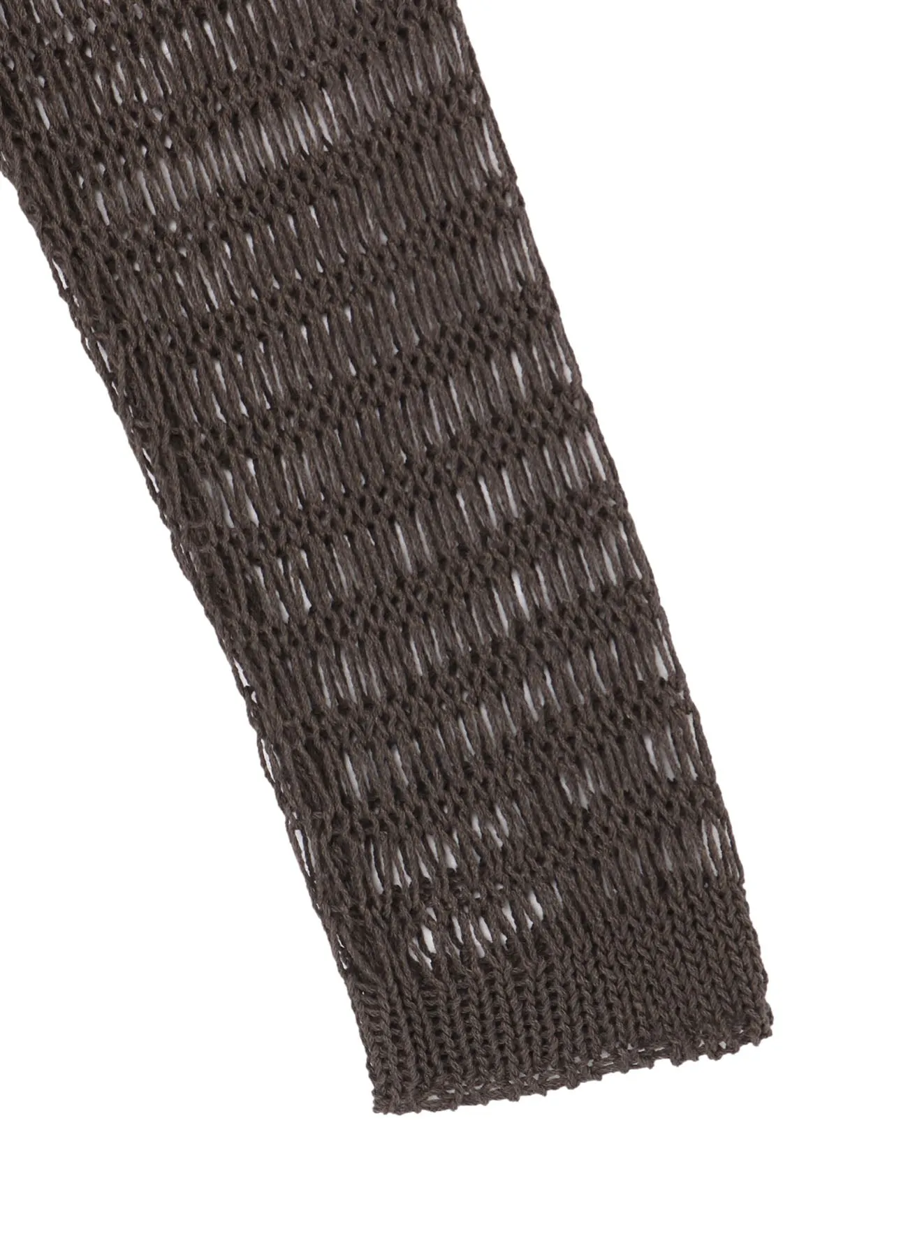 DAMAGE PROCESSED ASYMMETRIC LONG SLEEVE KNIT