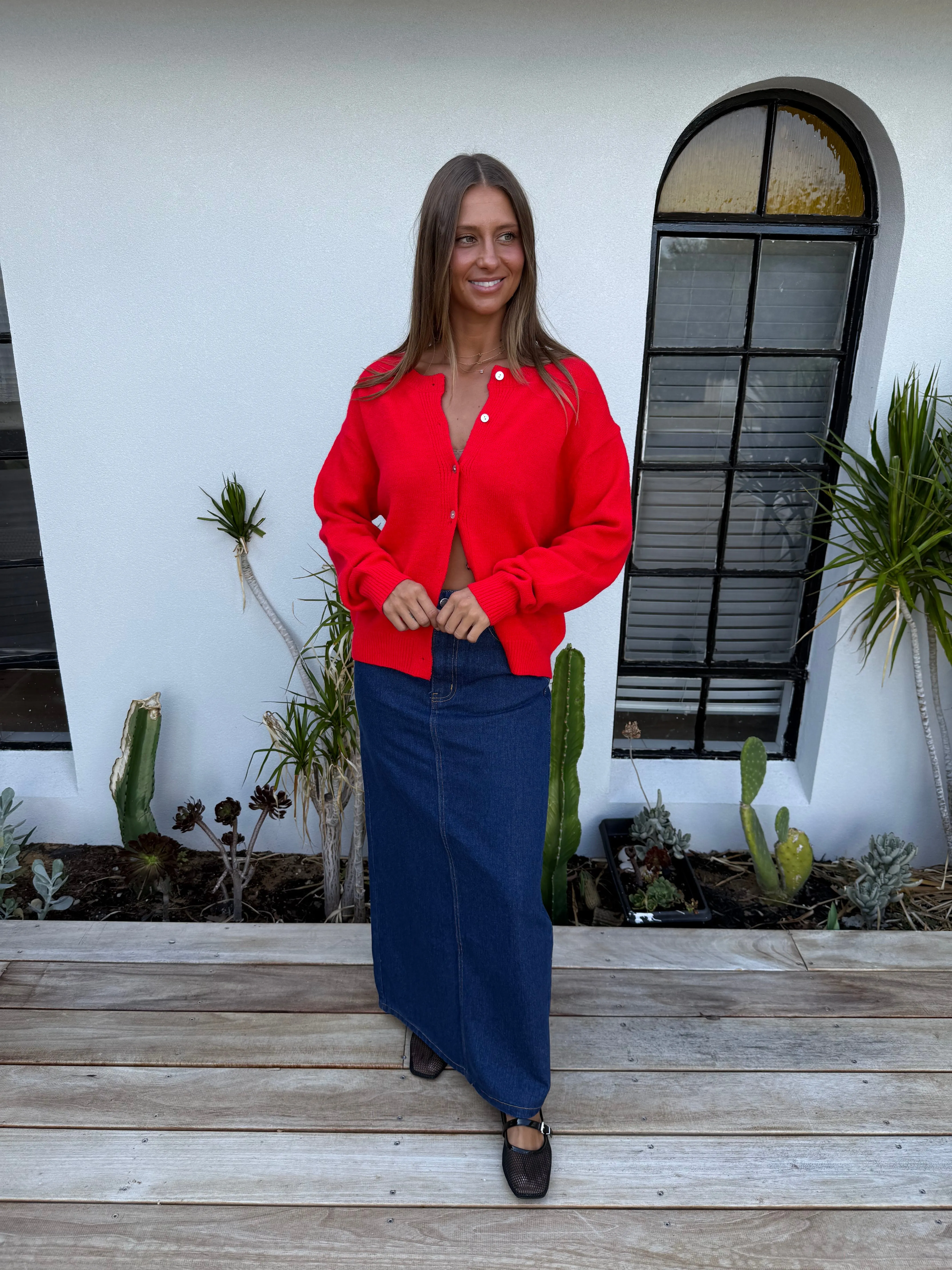Dark Days Maxi Skirt
