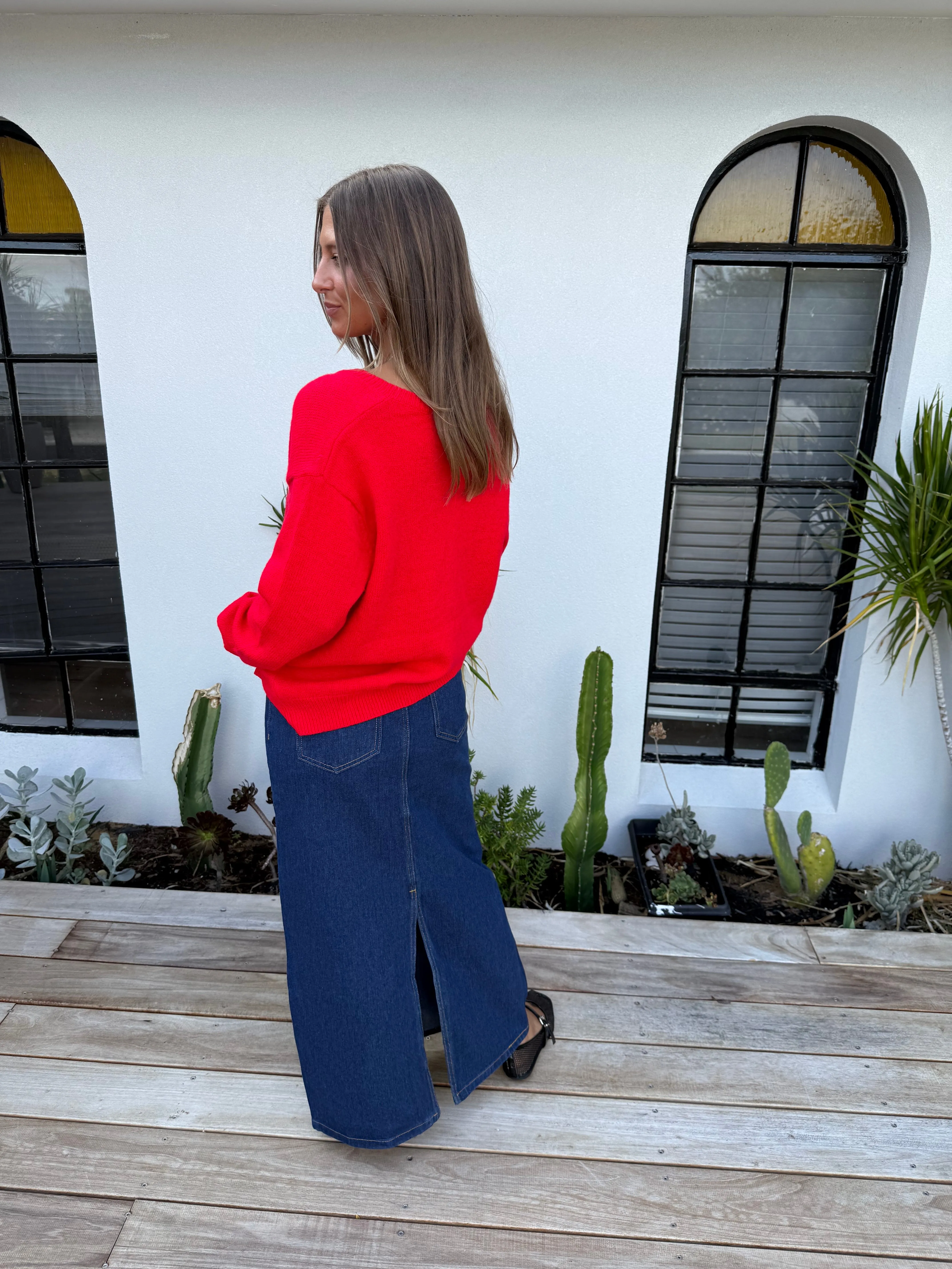 Dark Days Maxi Skirt