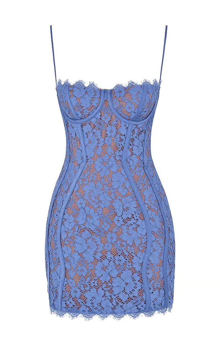 Dazzling Allure: The Glitzy Corset Dress