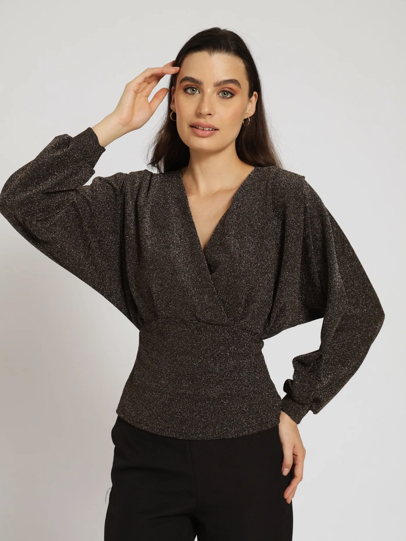 Dolman Blouse - Gold