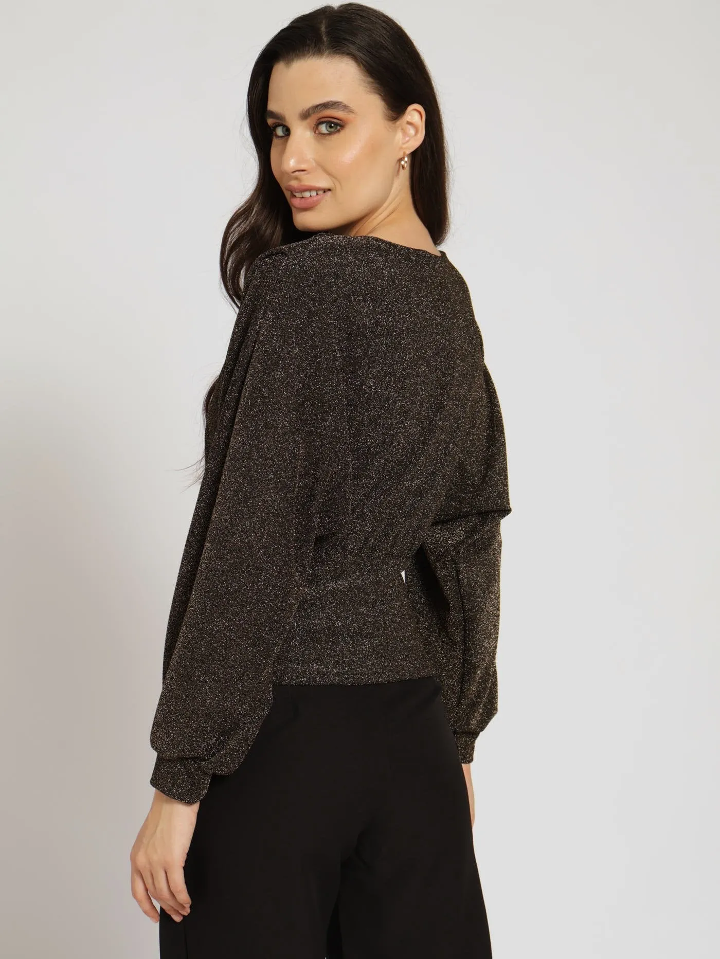 Dolman Blouse - Gold