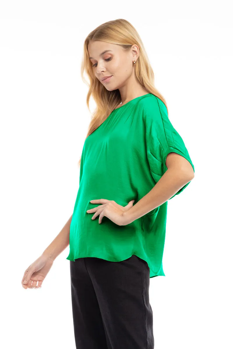Dolman Short Sleeve Blouse