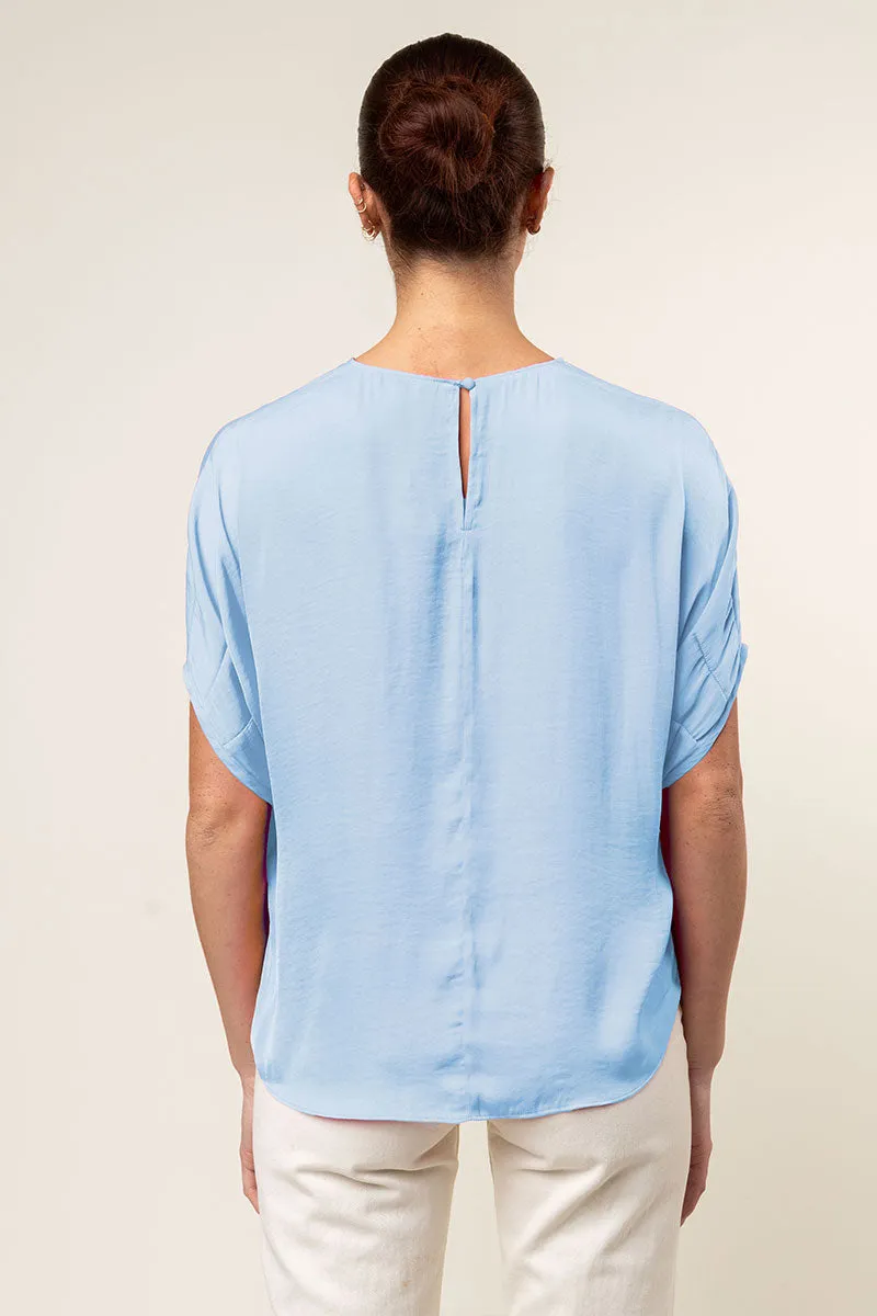 Dolman Short Sleeve Blouse