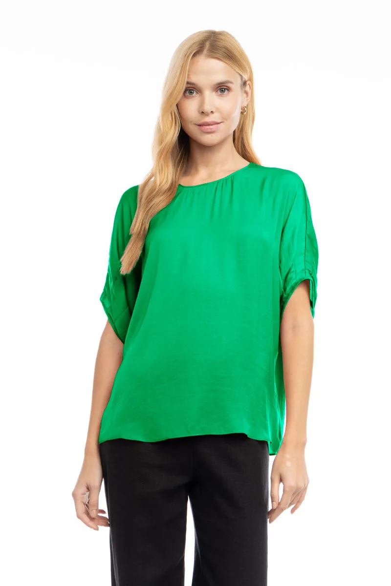 Dolman Short Sleeve Blouse