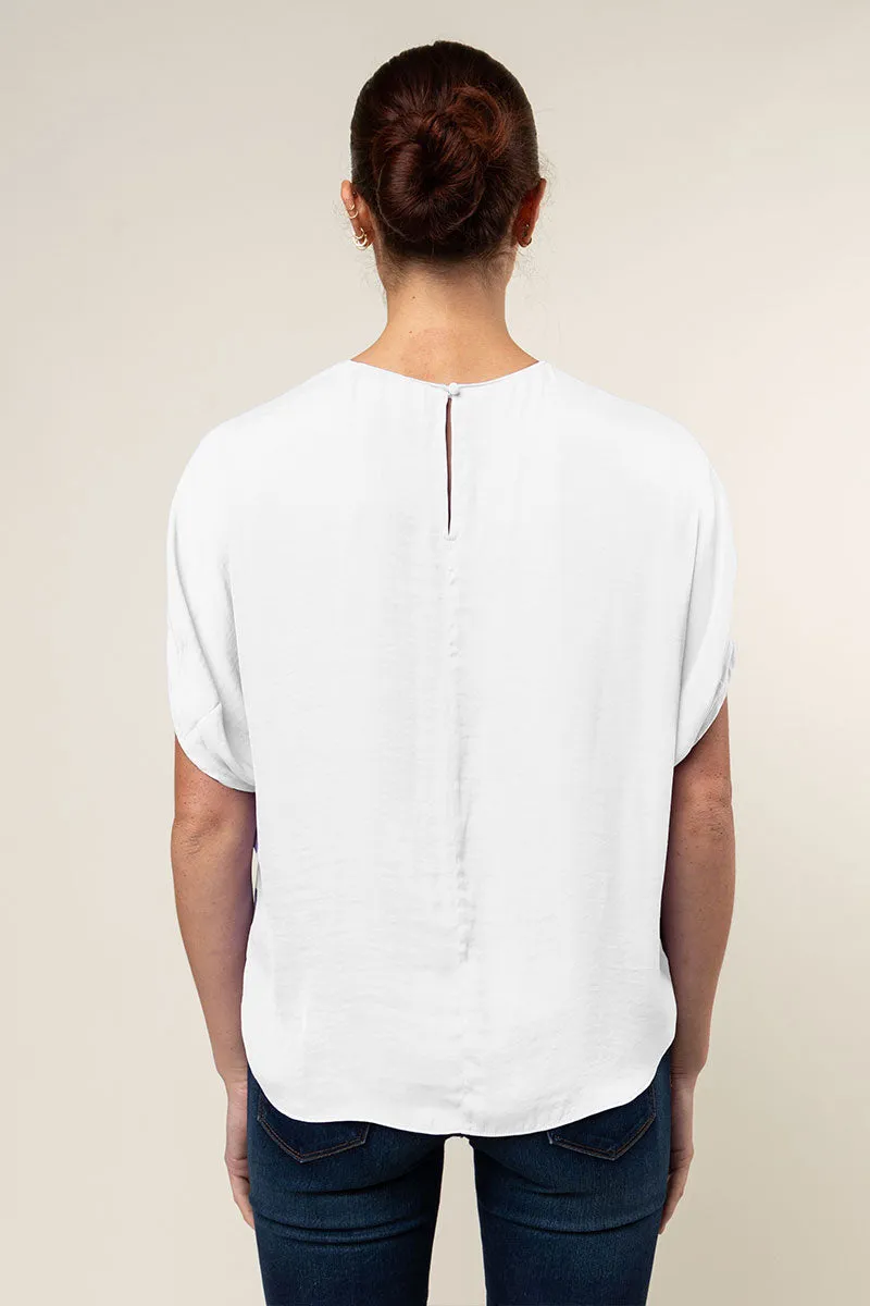Dolman Short Sleeve Blouse