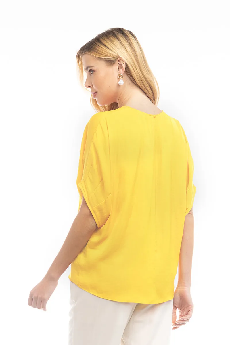 Dolman Short Sleeve Blouse