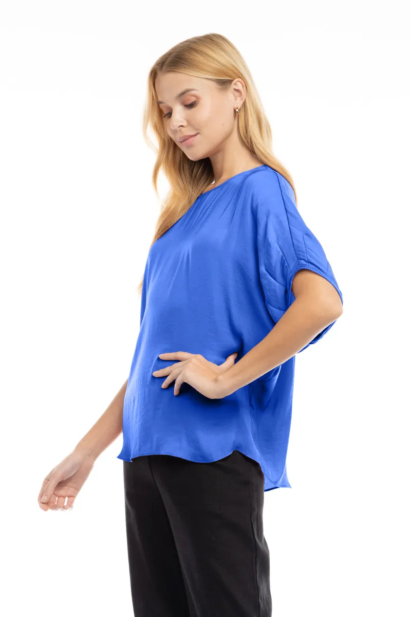 Dolman Short Sleeve Blouse