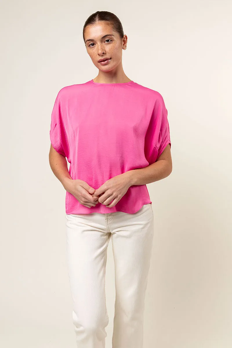 Dolman Short Sleeve Blouse
