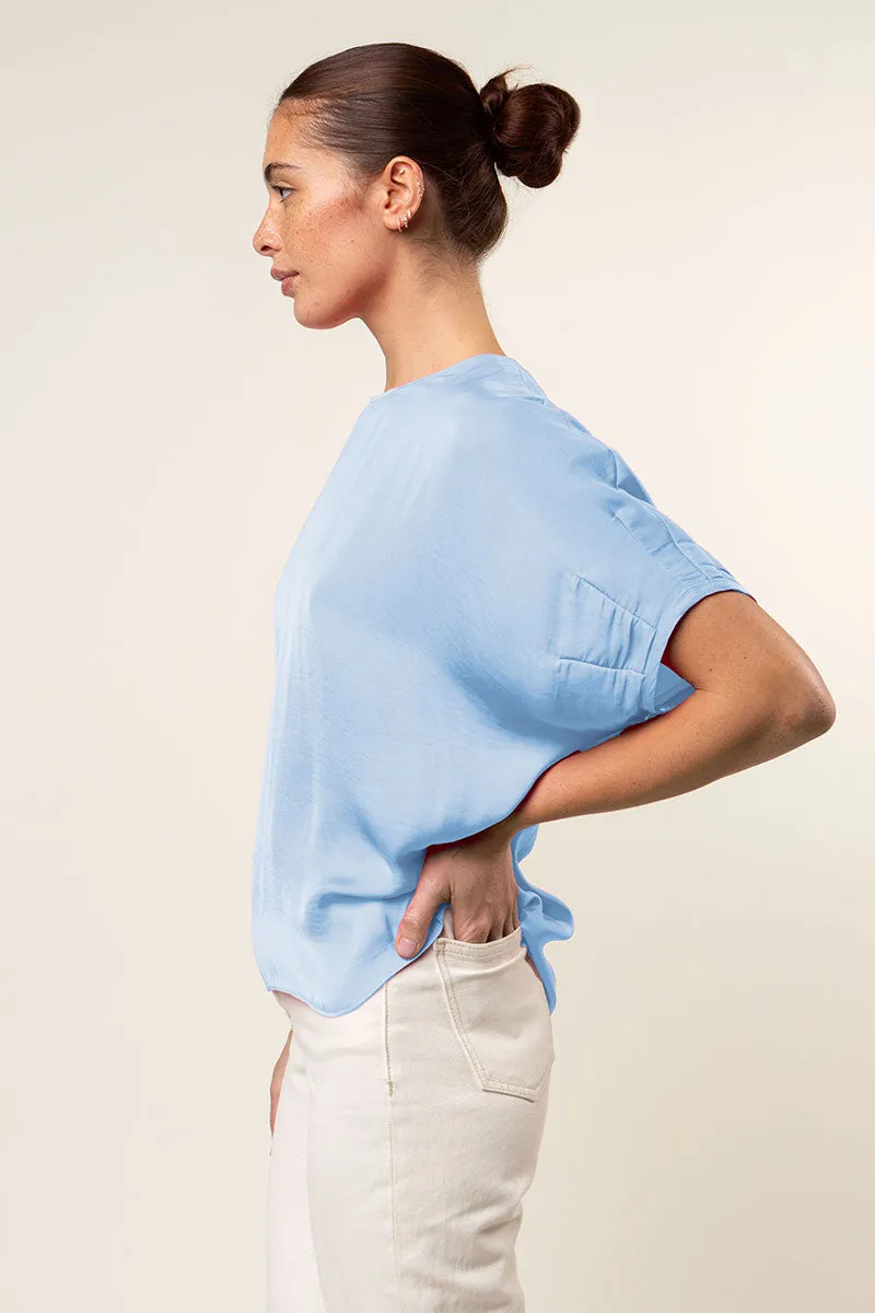 Dolman Short Sleeve Blouse