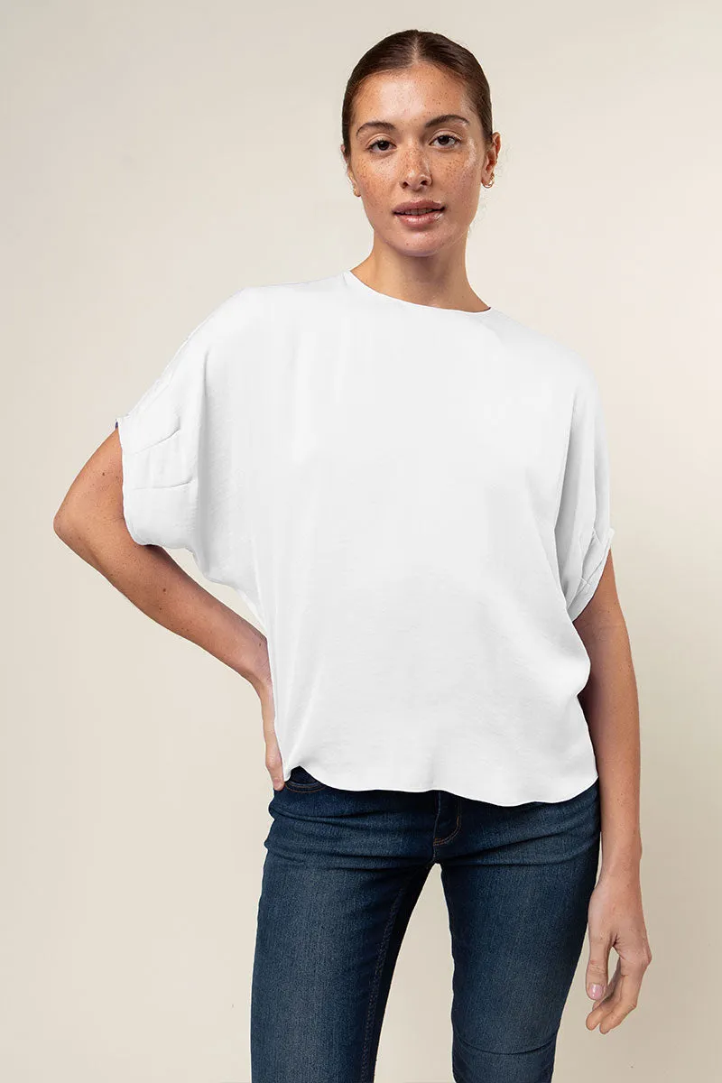 Dolman Short Sleeve Blouse