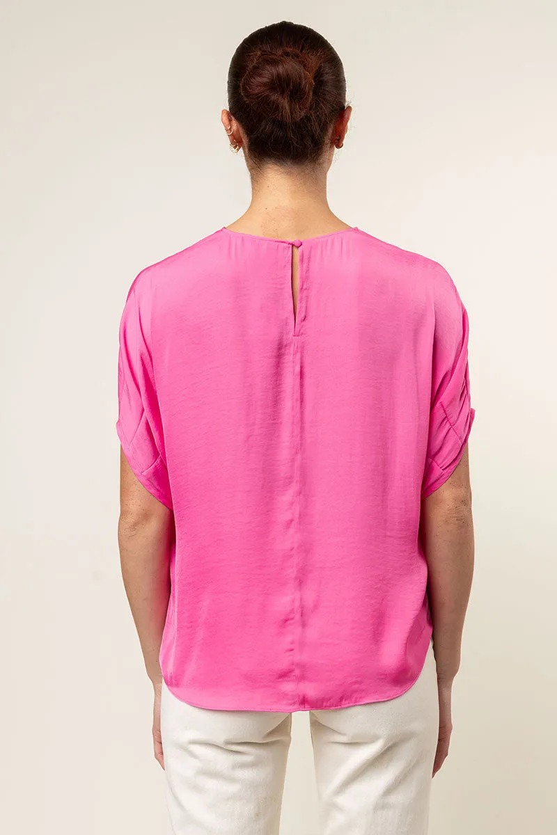Dolman Short Sleeve Blouse