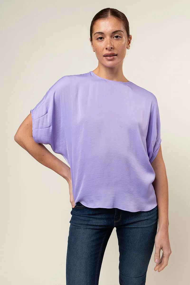 Dolman Short Sleeve Blouse