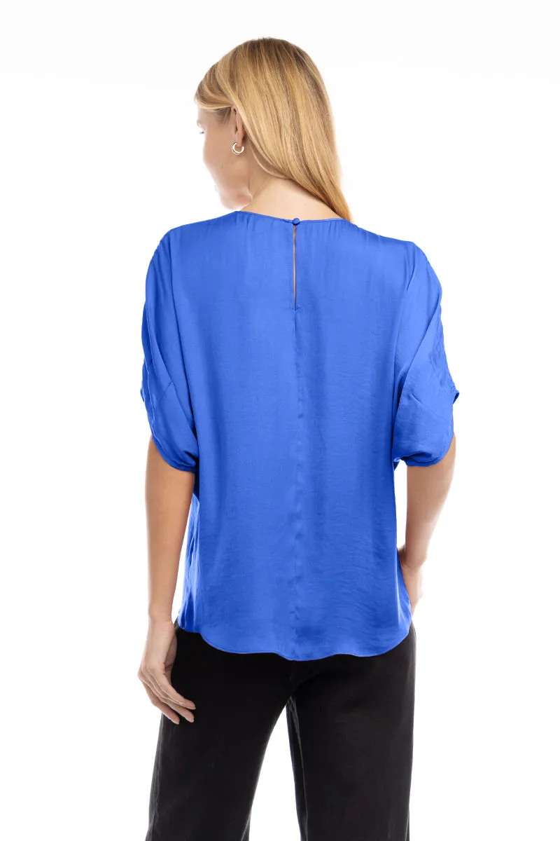 Dolman Short Sleeve Blouse